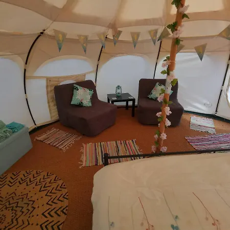 Luksusowy namiot Glamping La Petite Lande *