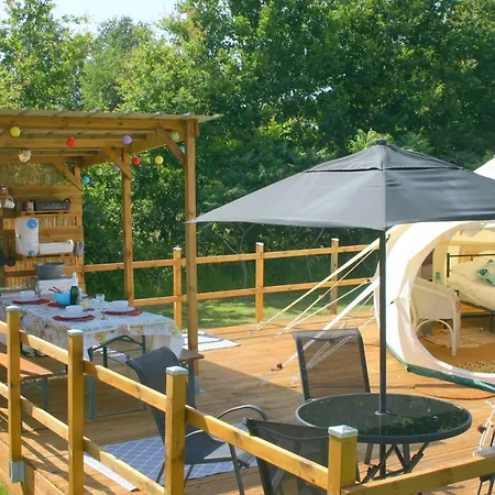 Glamping La Petite Lande Luksusowy namiot Thiviers